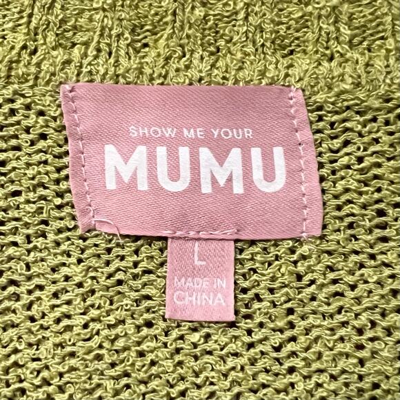 Show Me Your Mumu Women's Daisy Flower Power Knit Sweater Size Large - Picture 9 of 10